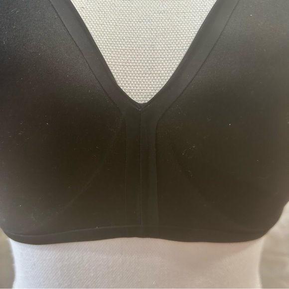 Soma Vanishing 360 Wireless Bra Black sz 34DDD Smooth Full Coverage comfy basic - Picture 9 of 9